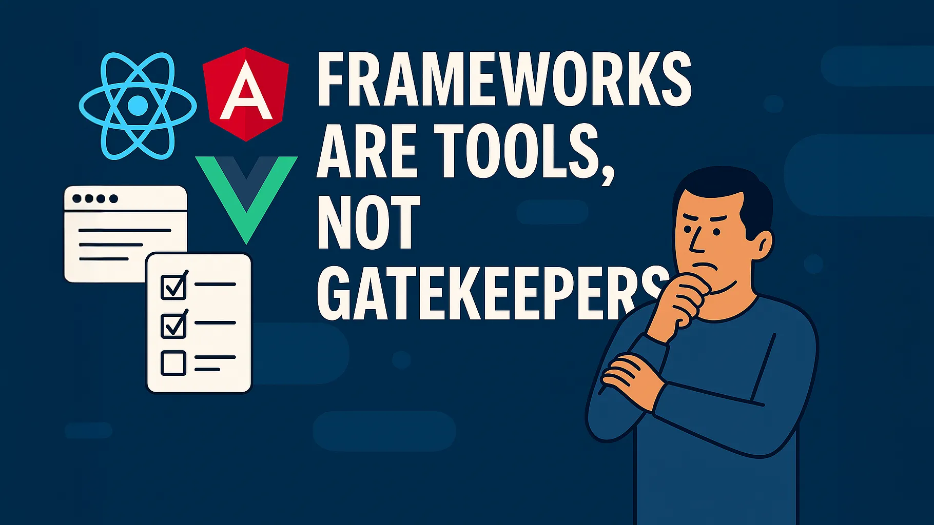 Frameworks are tools, not gatekeepers: Rethinking web developer hiring